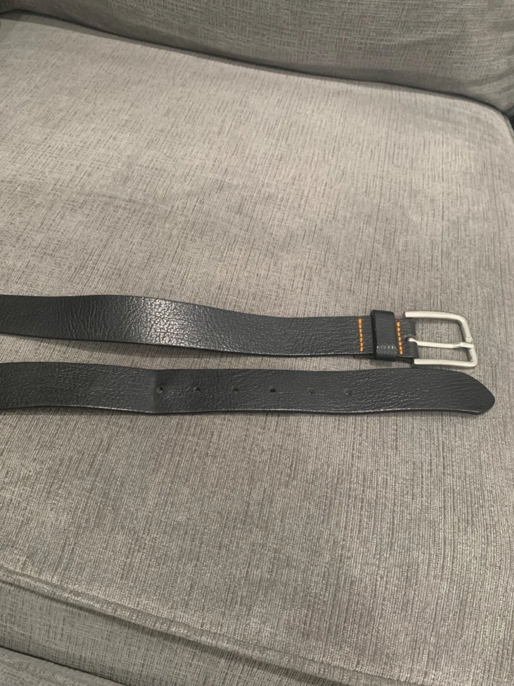 Hugo Boss Black Lather Belt